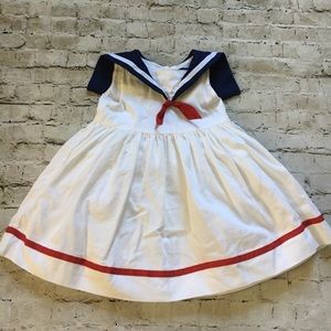 Authentic Kids Toddler Girl Sailor Dress